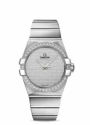 Omega Constellation Co-Axial 38 White Gold / Diamond / Diamond 123.55.38.20.99.001 (12355382099001)